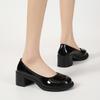 Scarpe da Donna  Saldi Caldi Primavera e Autunno Scarpe Décolleté Mary Jane Monocolore Punta Tonda Slip-on Qualità Completa Tacchi Alti