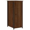 VidaXL Bedside Table Brown Oak 32x42x80 Cm Engineered Wood 825971