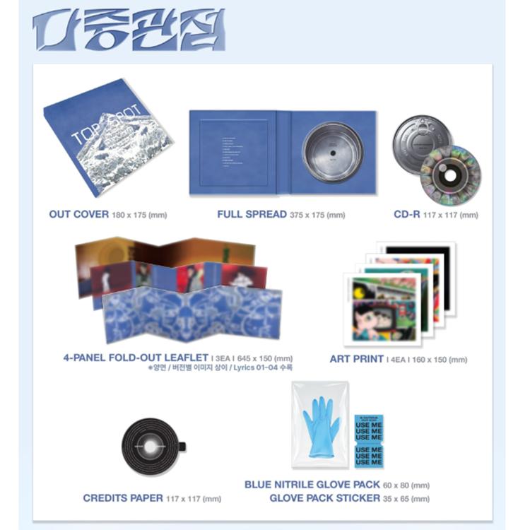 T.O.P (CHOI SEUNG HYUN) [TOP SPOT - ANOTHER DIMENSION] 1st ALBUM