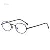 Fashion Anti Blue Light Round Glasses Ultra-Light Metal Frame Resist Fatigue Women Men Vintage Eye Protection Plain Spectacles