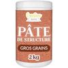 Pâte De Structure CREATIVE DECO | Gros Grains 2kg Rouge Brique | Pâte À Relief Pour Peinture Acrylique | Pâte Texturée | Effet 3D