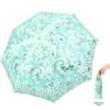 Uv-Proof Lace Embroidered Sun Umbrella Vinyl Parasol Weather Rain Umbrella High-Grade Umbrella