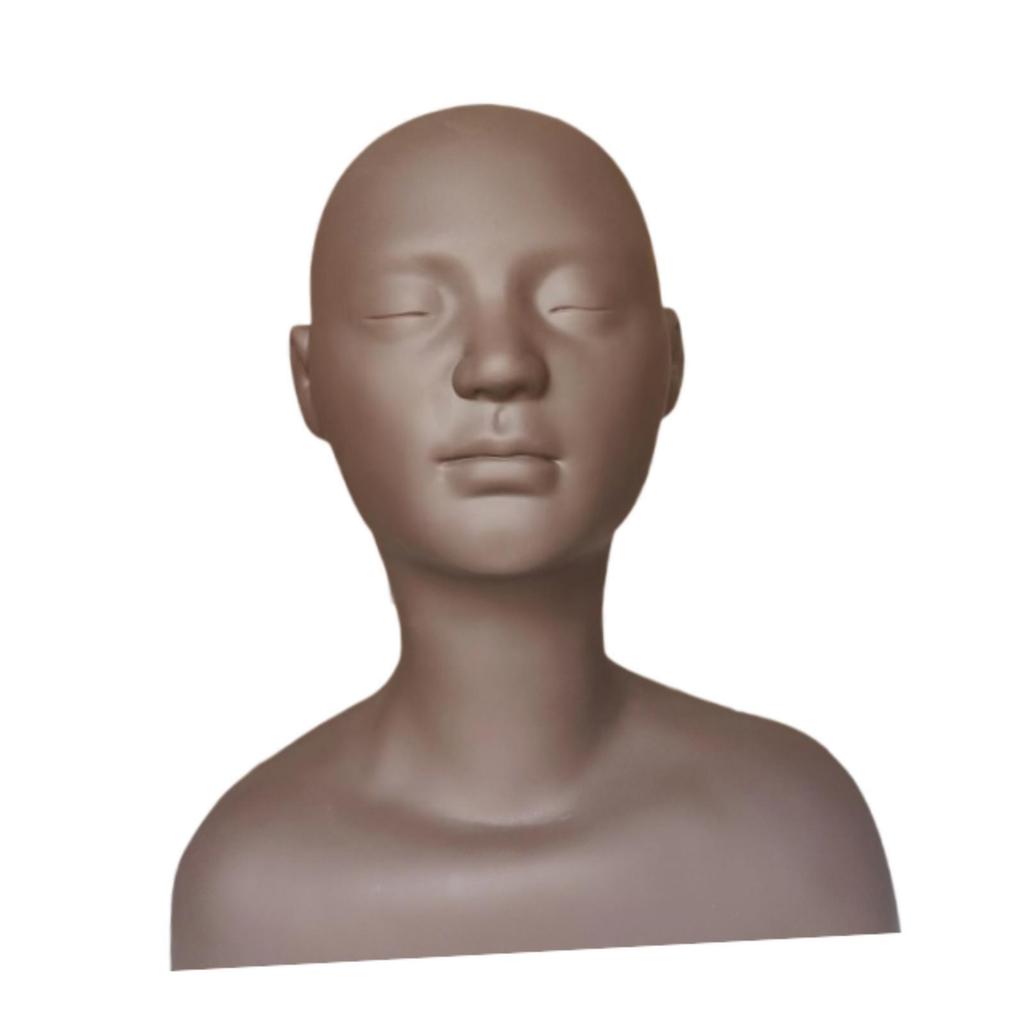 Tréninková figurína Měkká Flexibilní Tréninková Figurína Hlava Tréninková Figurína Ramena Masážní pro Salon SPA Krása Make-up