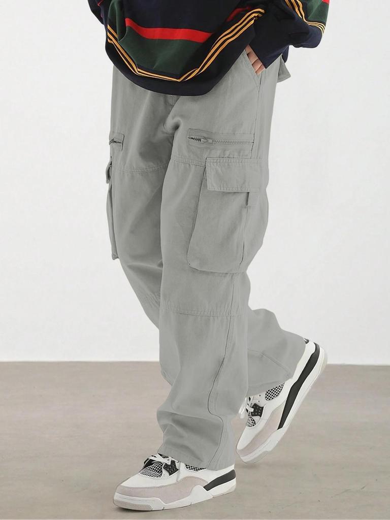 American Retro Versatile Men's Cargo Pants: Street Trend Casual 2025 Bestseller
