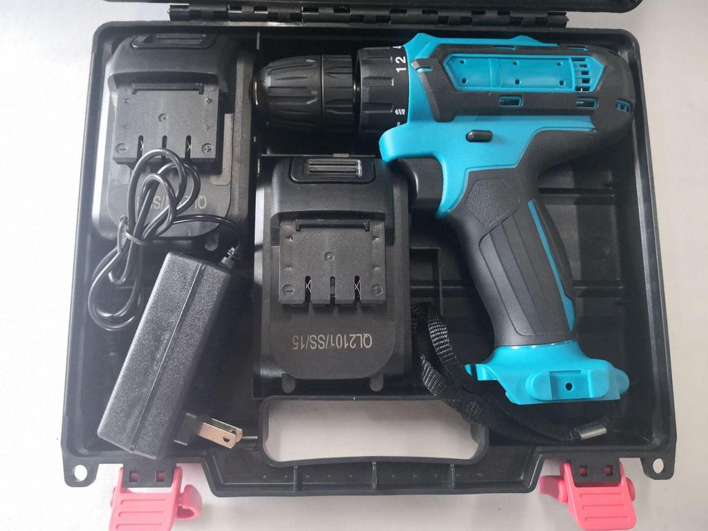 Cross 21V Dual-Speed Impact Drill & Electric Screwdriver with Rechargeable Lithium Battery