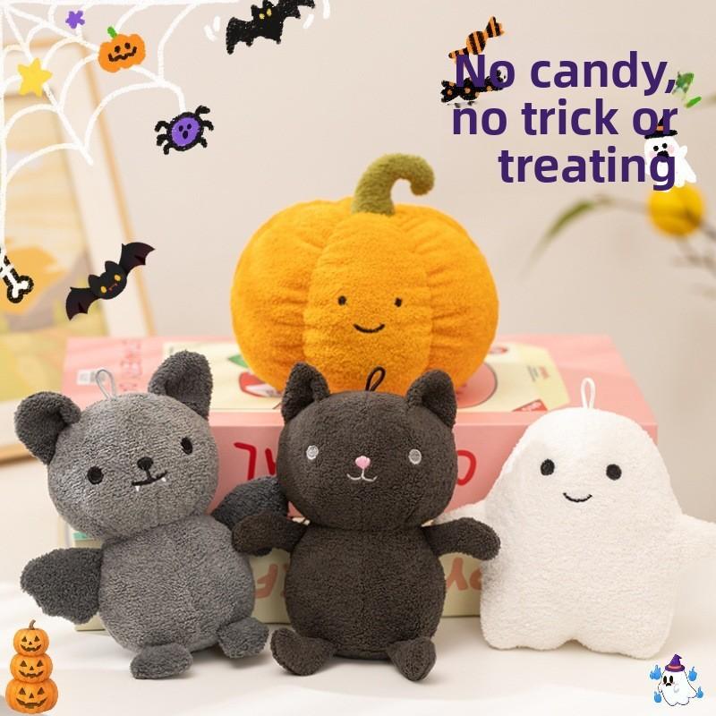 Pumpkin Ghost Plush Doll With Premium Pp Cotton For Seasonal Decorations And Gift Ideas