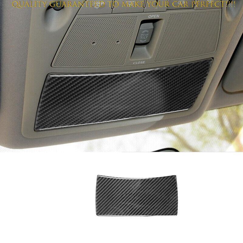 For Nissan X-Trail 2014-2018 Real Carbon Fiber Front Reading Light Cover Trim