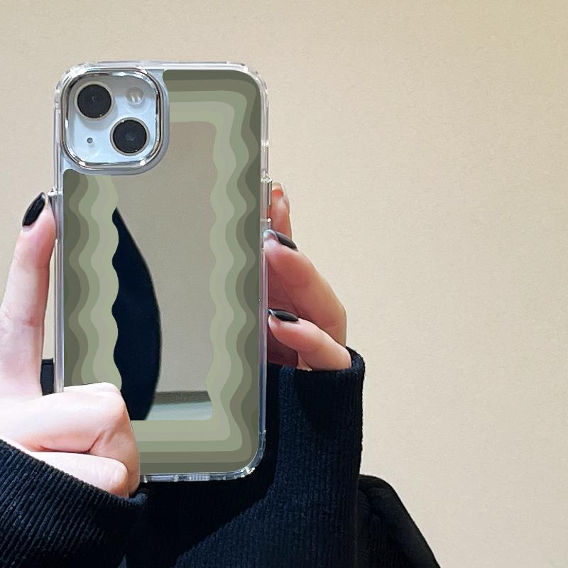 Clouds Stars Mirror Phone Case For iPhone 15 Pro Max Case For iPhone 11 16 12 13 14 Pro Max Plus XS Shockproof Back Cover Funda