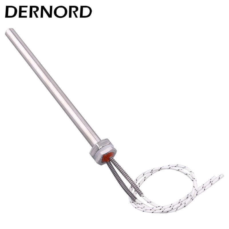 

220v Cartridge Heating Element with M16 Thread Immersion Electric Heater Rod Water 300W 500W 600W 800W 300w L150mm