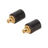 2pcs MMCX Cable Adapter Replacement MMCX Cable Connected To for Sennheiser IE300 IE600 IE900 AKG N30 N40 N5005 Black