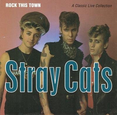 CD STRAY CATS - Rock This Town - A Classic Live Col RRDCD006 Receiver Record 1994 UK Rock Used