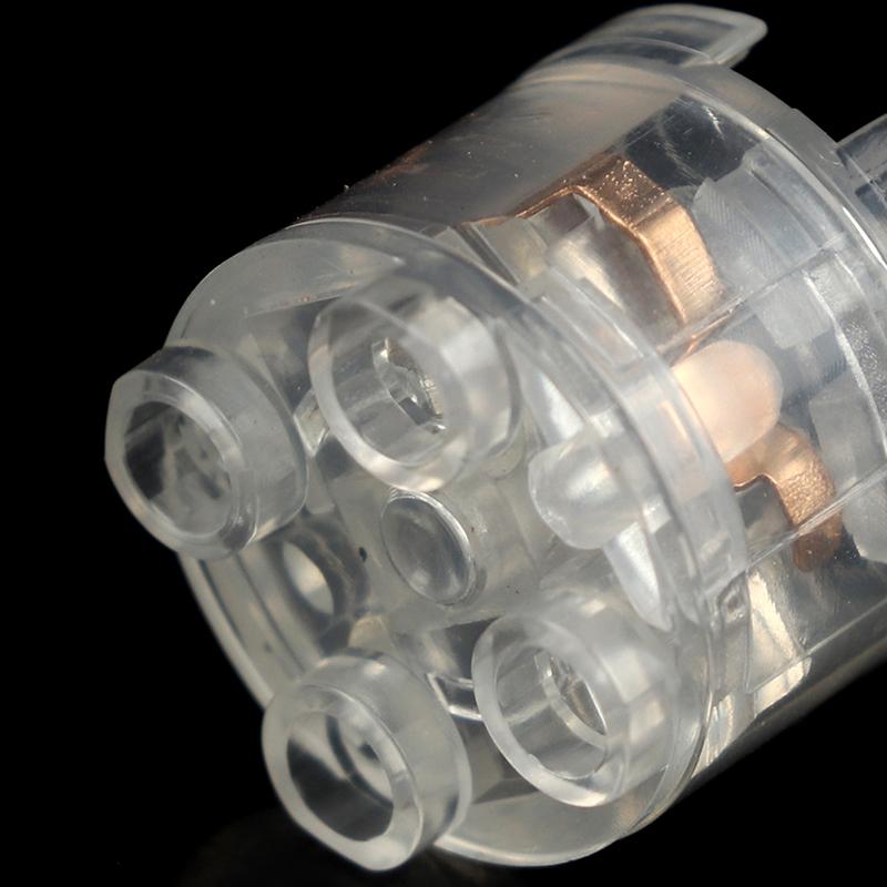 2Pcs Light Brick Luminescent Lamp Accessories Round Diy Colorful Color Led Light