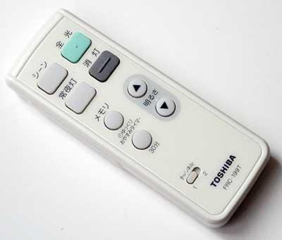 Toshiba LED Ceiling Light Remote Control FRC-199T (Toshiba Lighting Product Code: 19600160)