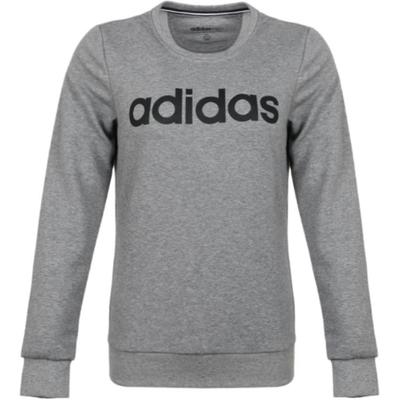 Neo Casual Bequemes Amerikanisches Rundhals-Sweatshirt Damen Sweatshirt Grau DM2061