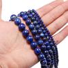 1strand/lot 4/6/8/10/12 Mm Natural Lapis Lazuli Stone Beads Round Loose Spacer Bead For Jewelry Making Findings DIY Bracelet