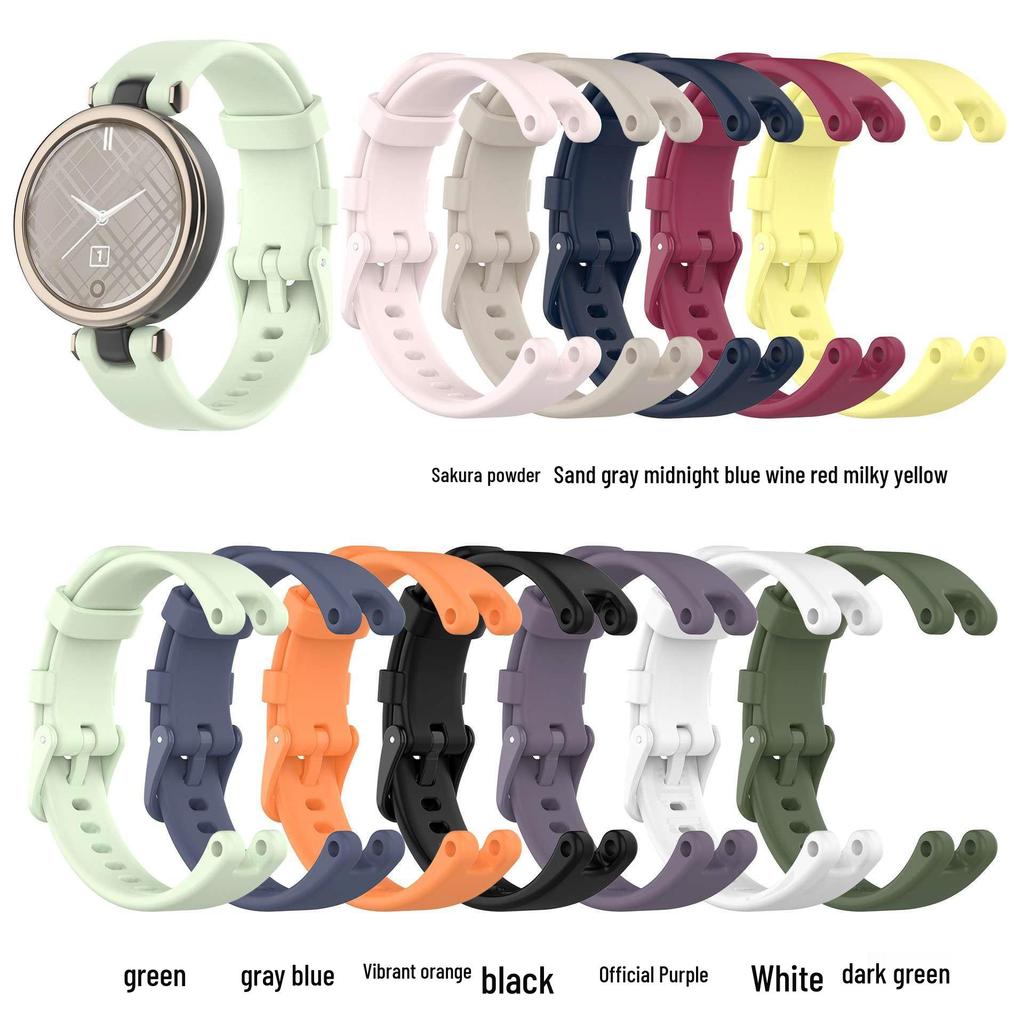 Garmin Lily Damen-Silikon-Uhrenarmband mit Werkzeug - Sport-Armband erhältlich