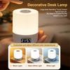 Rechargeable LED Night Light Timing Dimmable USB Table Lamp Night Light Baby Nursery Bedside Sleeping Touch Switch Ambient Light