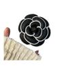 Chic Dongdaemun Retro Flower Brooch: Elegant High-end Pin for Coat and Overcoat