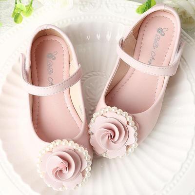 Zapatos de baile de princesa de cuero para niña, ideales para primavera, verano y otoño.