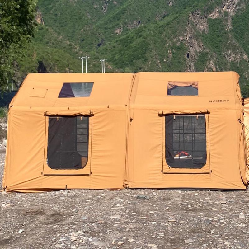 ZISIZ Outdoor Inflatable Camping Tent