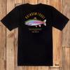 Doldol Fico_Tshirts-245 Pico Angler Fishing Brand Rainbow Trout Design T-Shirt Short Sleeve T-Shirt
