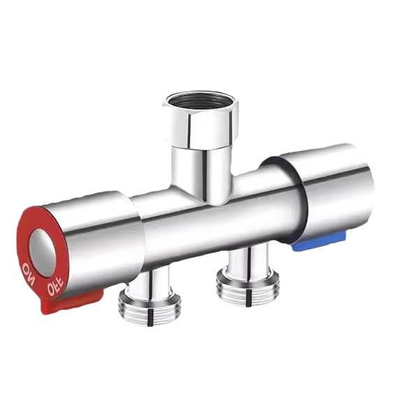 Dual-Outlet Washing Machine Faucet Diverter Valve for Easy Water Distribution