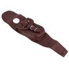Motorcycle PU Leather Gas Fuel Tank Cover Panel Pad Bib with Pouch Motorbike AccessoryBrown