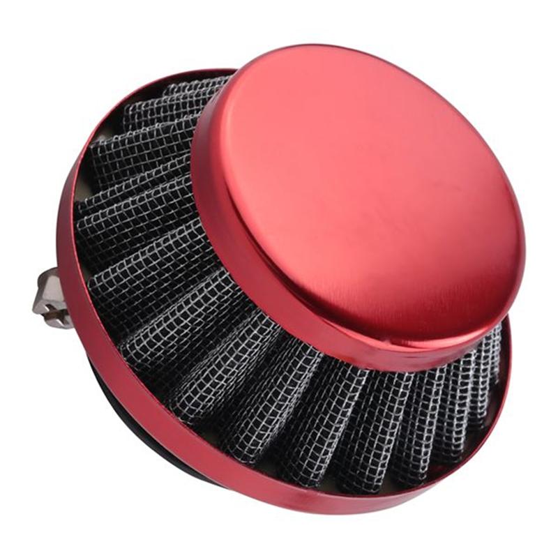 For Motorized Bicycle Push Mini Moto Pocket Bike ATV Quad Motorcycle Parts- Universal 48/50MM Air Filter Cleaner