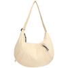 Unisex Nylon Crossbody Bag - Large Capacity, Sports Style, Cycling-Friendly Dumpling Design