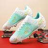 Kinder Low-Top Fußballschuhe Atmungsaktiv, Studenten Professionelle Trainings-Sneaker, Fußballschuhe mit langen Stollen