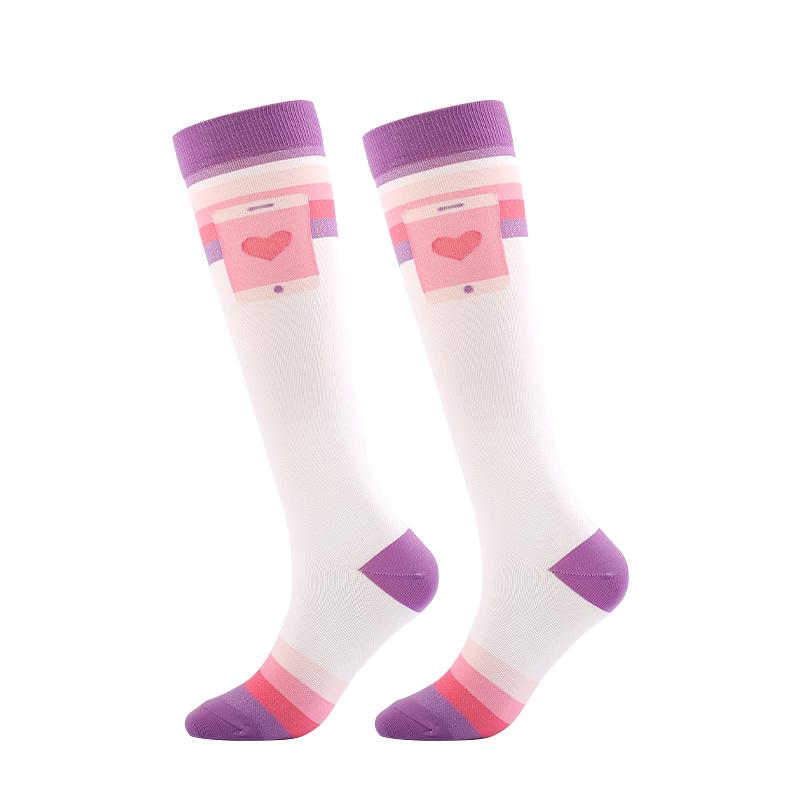 Compression Stockings Medical Varicose Veins Pain Relief Diabetes Knee Tight Stockings Outdoor Marathon Football Cycling Socks