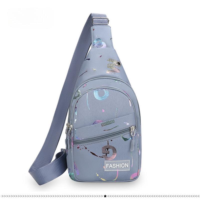 Chest Bag, Crossbody Backpack, Versatile New Trendy Fashion Shoulder Bag Wholesale Chest Bag, Simple and Stylish