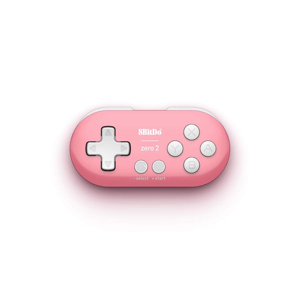 8bitdo Zero 2 Game Bluetooth for Raspberry and Pink Edition Controller, Wireless, Windows, Android, macOS, Pi, Steam,