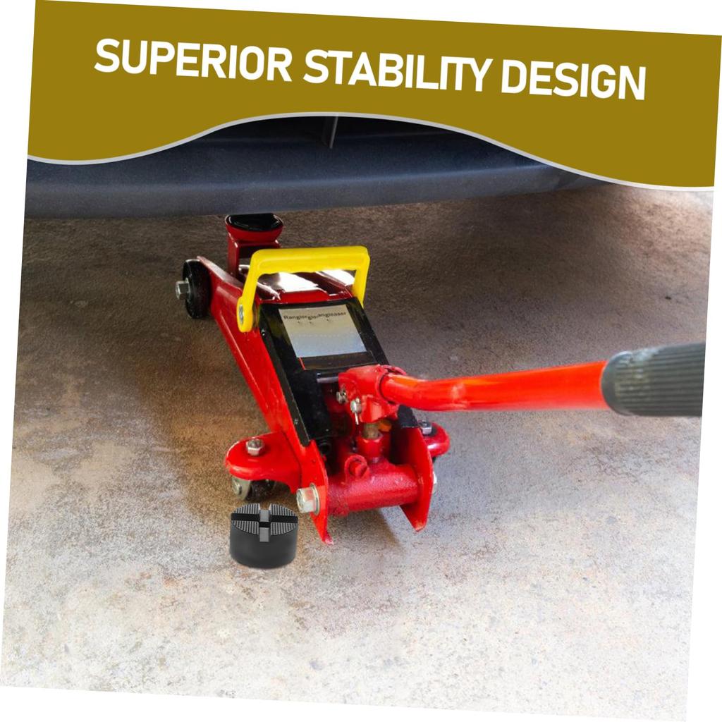 HANABASS Jekkblokk Biljekkpute Gulvjekk Tilbehør Klypesveisesøm Jekkpute Jekkpute Gulvjekkadapter Jekk