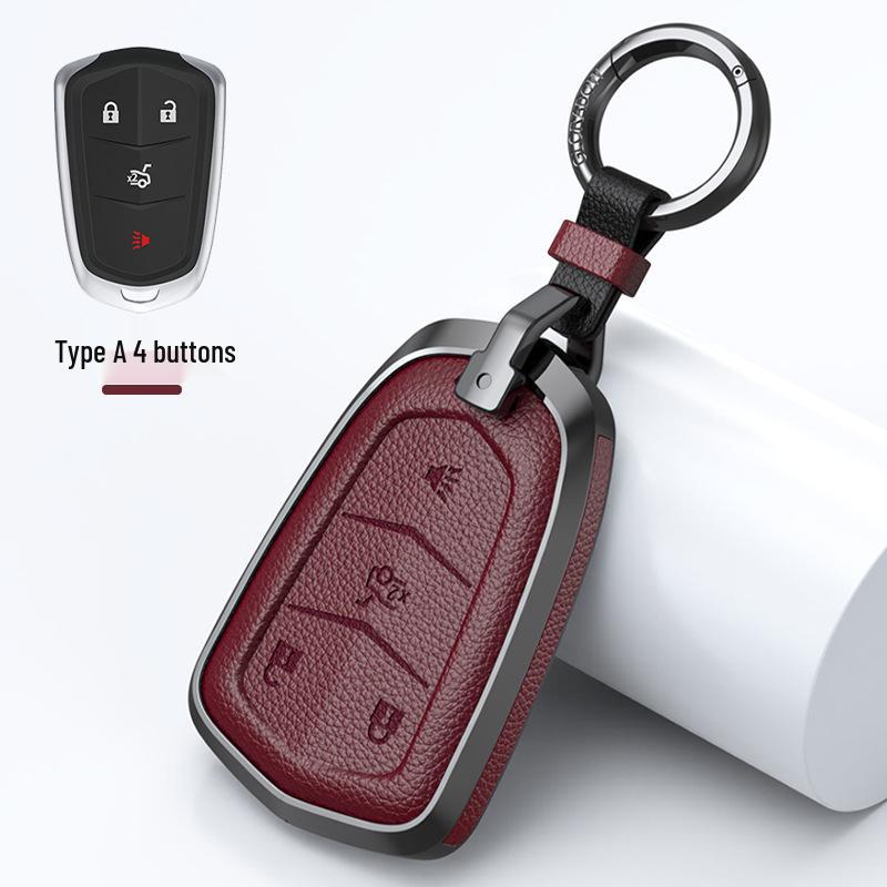 

Cadillac XT5/XT4/XT6/ATSL/CT6/XTS Genuine Leather Key Cover