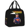 Benutzerdefinierte The Goonies Never Say Die Isolierte Lunchtaschen für Arbeit Schule Horror Abenteuerfilm Wiederverwendbare Thermokühlbox Bento Box