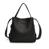 Women's Crossbody Bucket Bag with Lychee Pattern - Trendy and Versatile Handbag