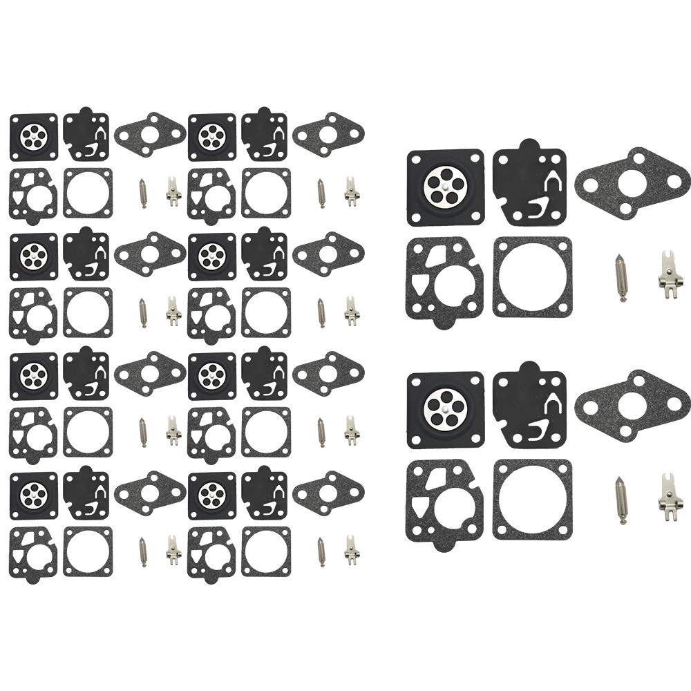 5/10set Carburetor Repair Rebuild Diaphragm Kit for Kawasaki TG20 TG24 TG25 TG33 TD24 TD25 TD33 TD40 TD48 Trimmer Brush Cutter
