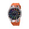 Casio Unisex Liquid Crystal/Analog Dual Display Series Black Watch GA-2100-1A1(Watch4--)
