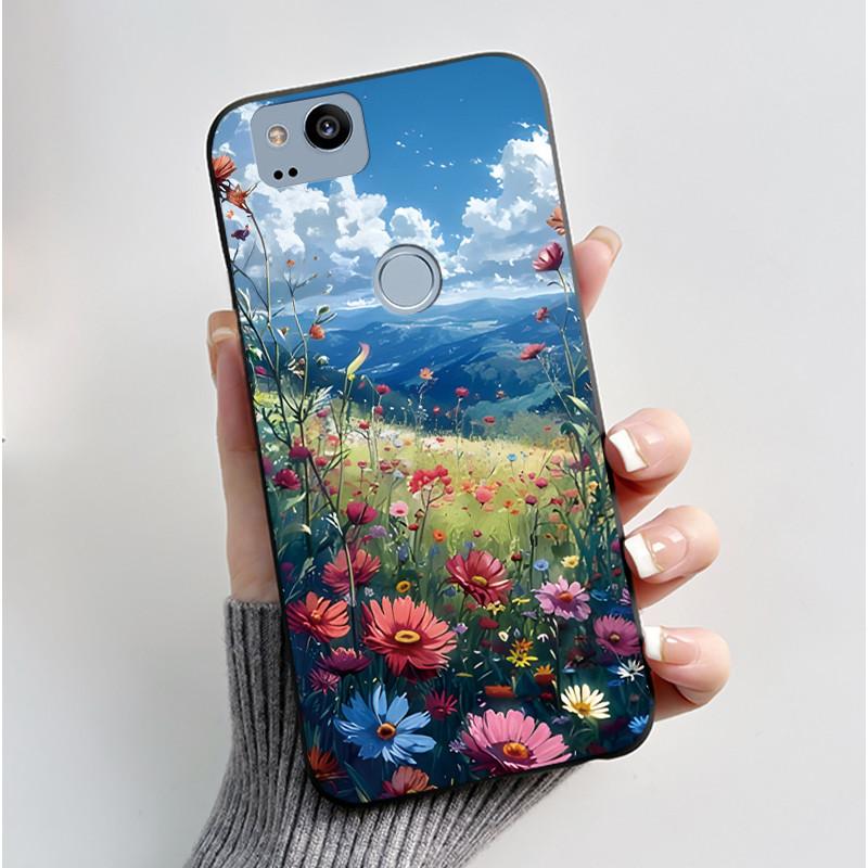 Matte Case For Google Pixel2 Pixel 2 XL Phone Cover for Google Pixel 2 XL 2XL Luxury Cute Cool Soft Silicone TPU Cases Bumper