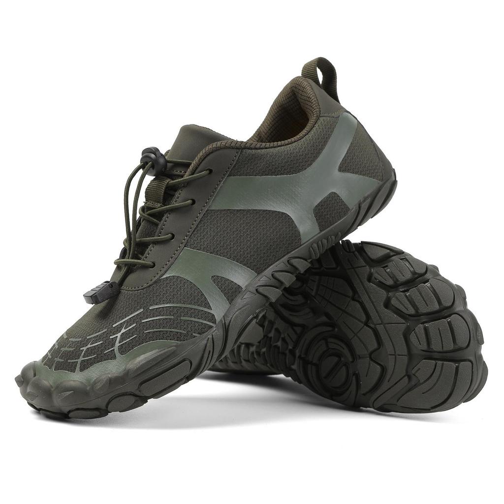 Scarpe da Escursionismo a Cinque Dita per Esterno Taglia Grande 36-47 per Uomo Scarpe da Arrampicata Spesse per Fuoristrada Scarpe da Escursionismo Traspiranti Scarpe da Guado