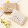 Practical PU Leather Coin Purse New Design Portable Credit Card Holder Multi-pocket Women Short Purse Female