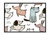 Picture Poster In a Frame 33x43 Cm Dogs PD229