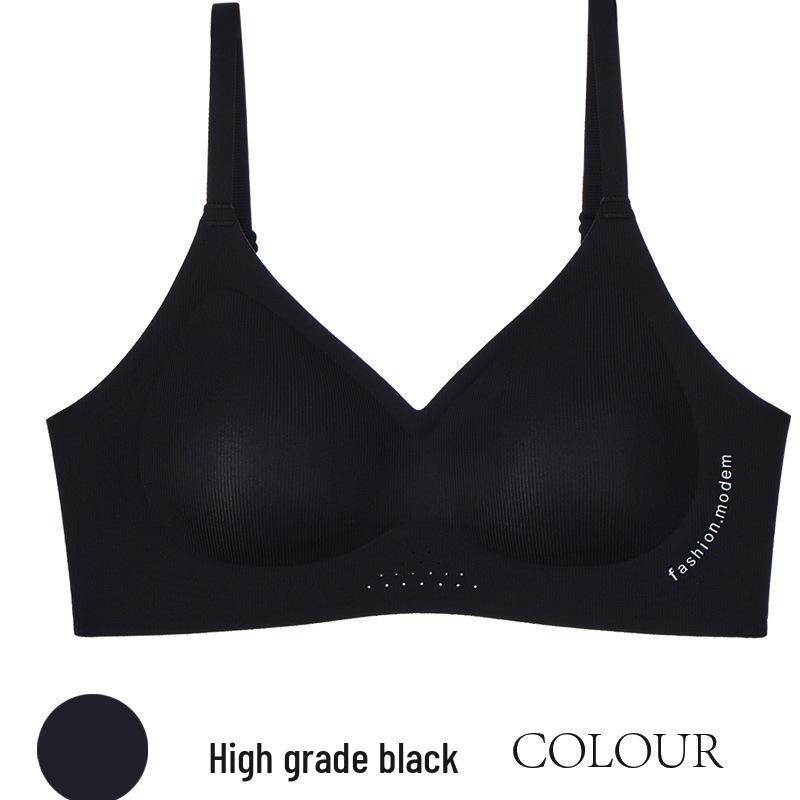 F02 Бесшовный гелевый латексный женский бюстгальтер пуш-ап – Удобный, с полным покрытием, без косточек 2XL/90