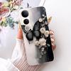 Clear Casing For Vivo V2440 Cover For Vivo V50 Lite 5G Case Cute Cat Fashion Butterfly 2D Painted Soft TPU