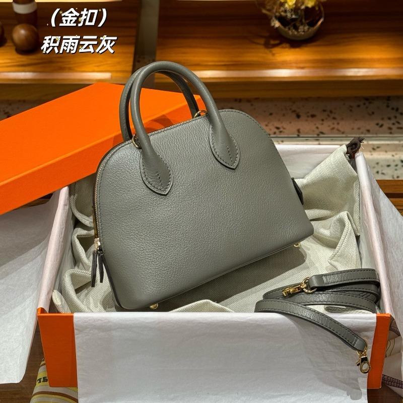 Nouveau sac à bandoulière en cuir de vachette première couche motif mouton français mini coque en cuir sac à main sac bowling