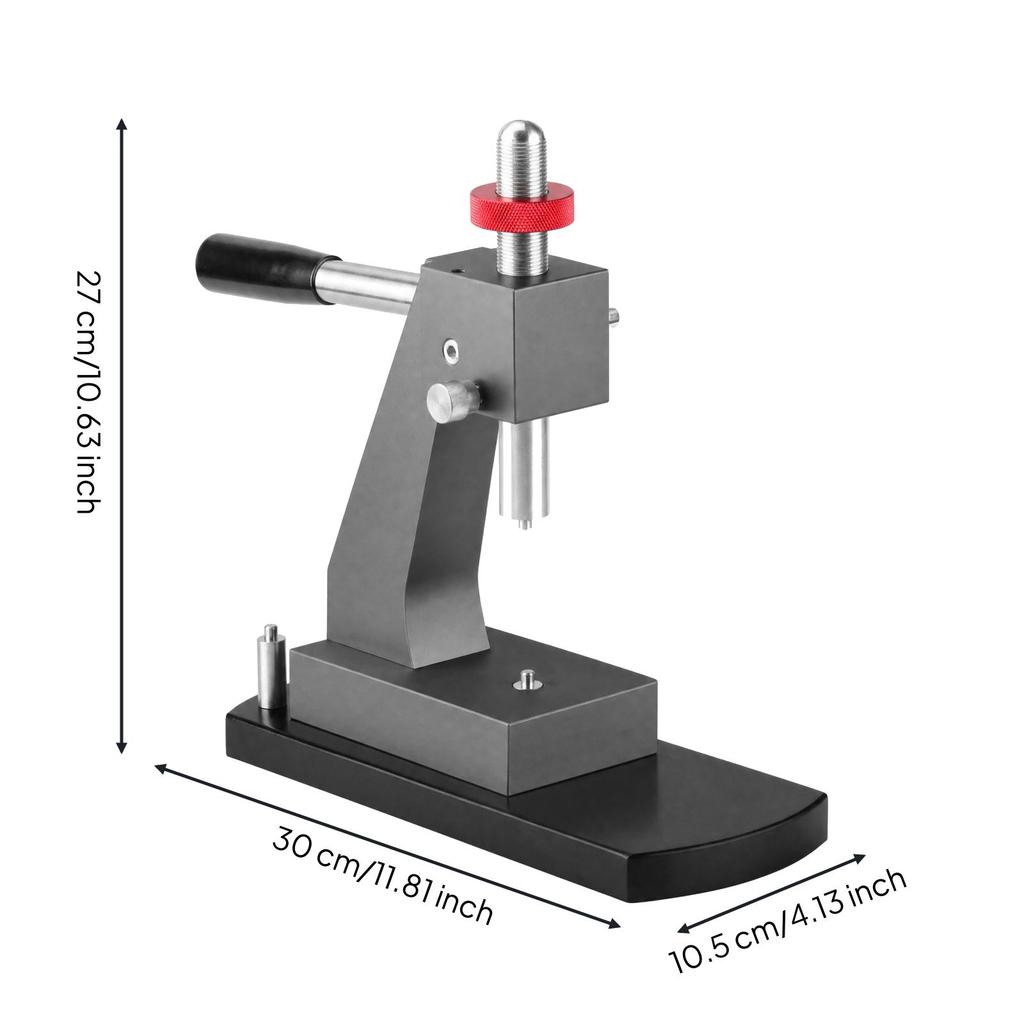 HeavyDuty Watch Case Press Sturdy HandOperated Back Stable for Watchmakers