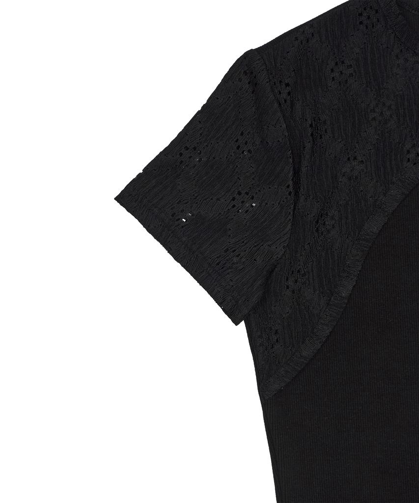 LARTIGENT L17 Lace Top(Black)
