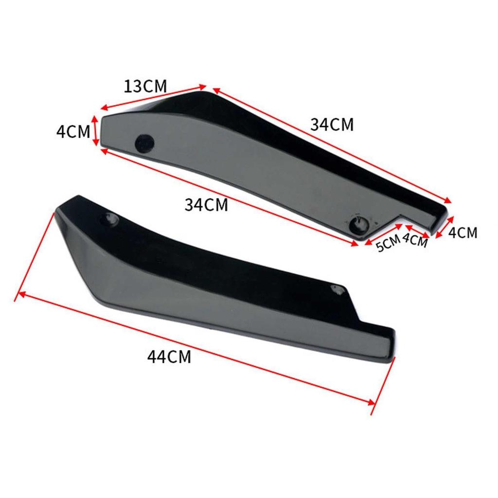 Subaru Forester SJ5/SJG Type Rear Spoiler Car Rear Bumper Decoration Anti-Scratch Splitter Scratch Protector