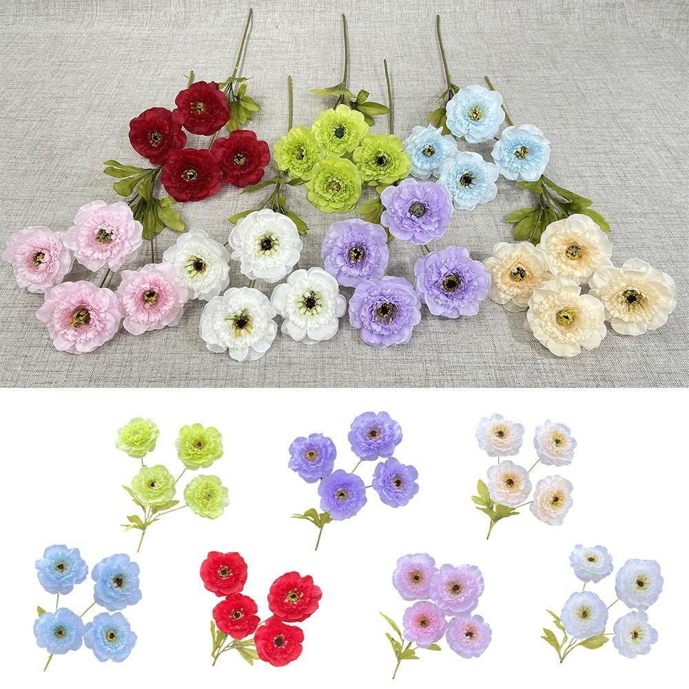 Soft Texture Artificial Flowers Romantic Color Wedding Decor New Christmas Decor  Wedding Hall